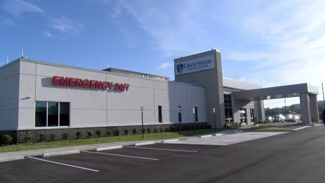 Crestwood Medical Center's new emergency department